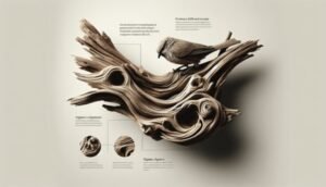 driftwood bird perch