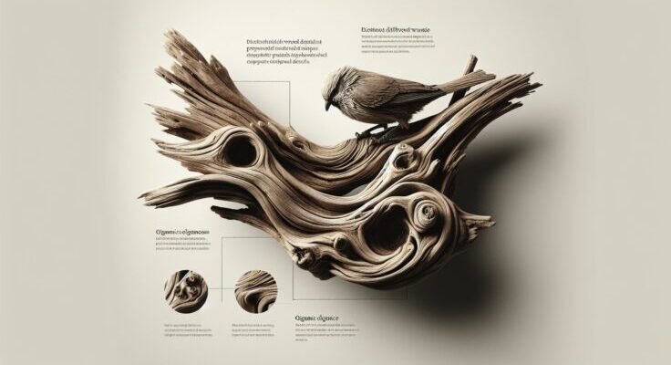 driftwood bird perch
