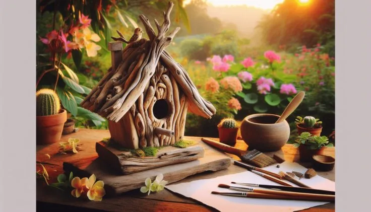 driftwood birdhouses diy