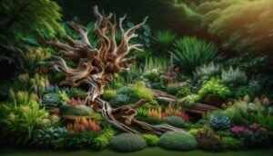 driftwood ideas for garden 1