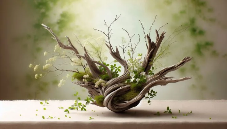 driftwood ikebana 1
