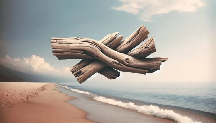how to attach driftwood together 1
