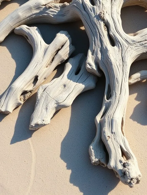 natural waterborne wooden debris