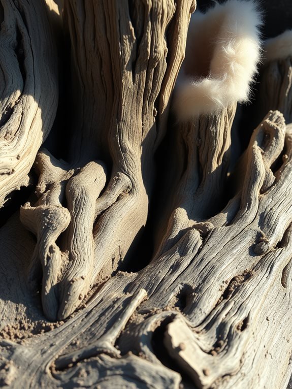 sustainable driftwood shoe materials