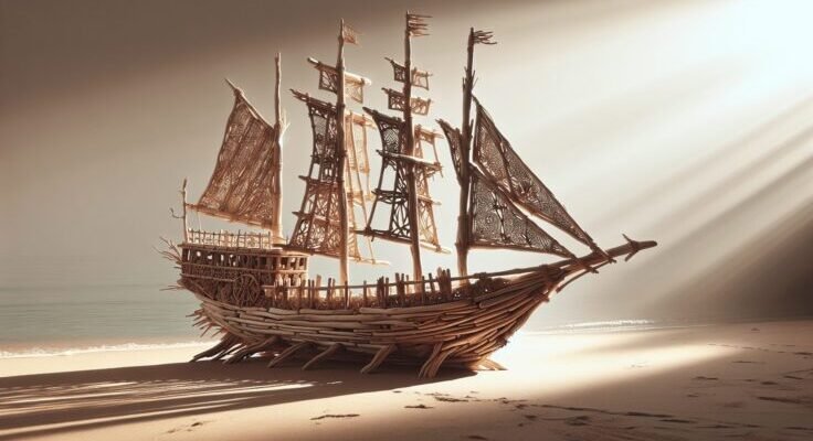 driftwood boats diy 1