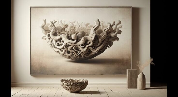 driftwood bowl centerpiece