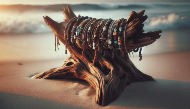 driftwood bracelet holder