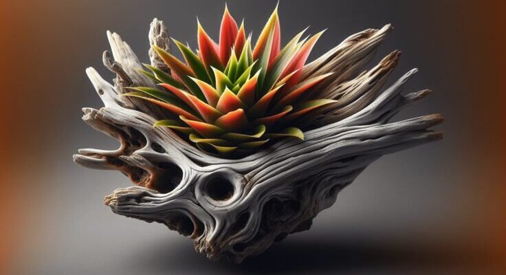 driftwood bromeliads