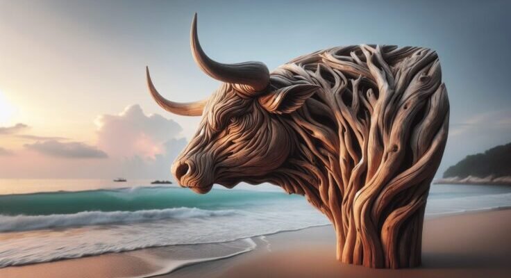 driftwood bull head 1