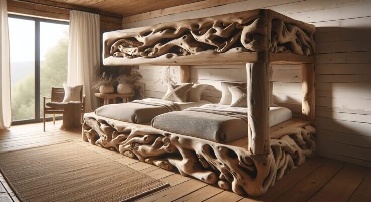 driftwood bunk beds 1