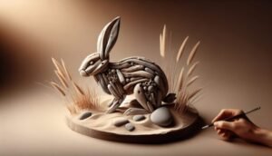 driftwood bunny