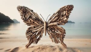driftwood butterfly diy