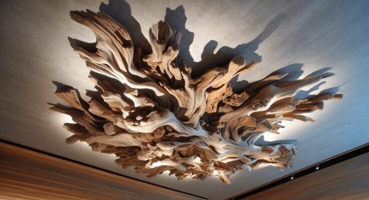 driftwood ceiling