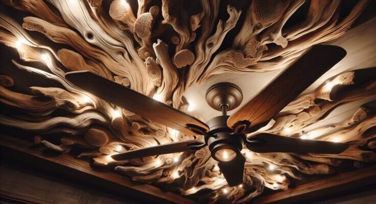 driftwood ceiling fan 1