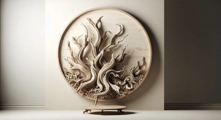 driftwood centre pieces