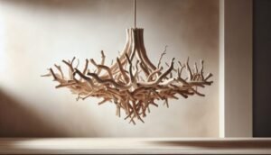 driftwood chandelier diy 1