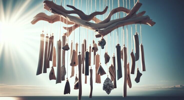 driftwood chimes diy 1