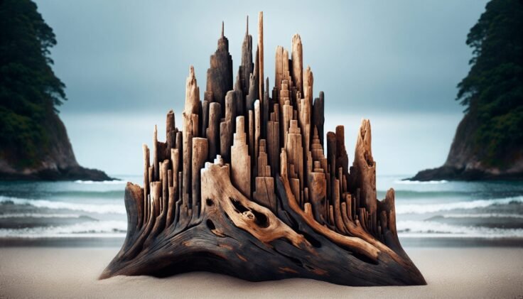 Driftwood City Scape Driftwood City Scape