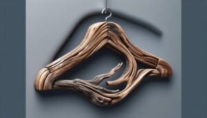 driftwood clothes hanger 1