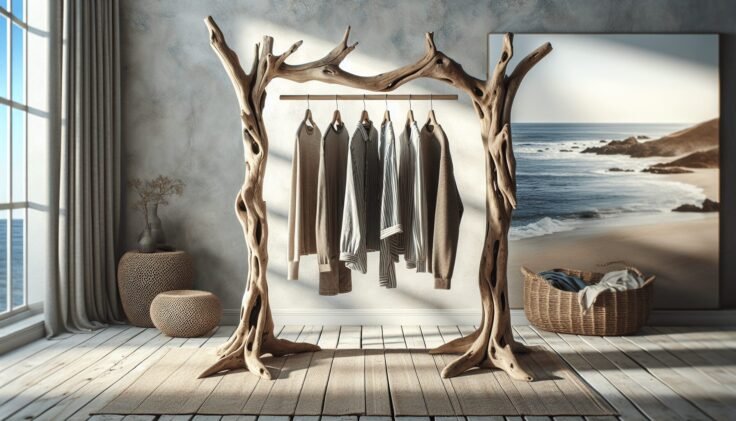 Driftwood Clothing Rack Driftwood Clothing Rack