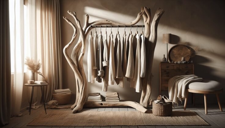 Driftwood Clothing Rack Driftwood Clothing Rack