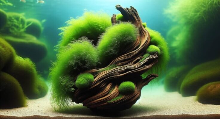 java moss on driftwood 1
