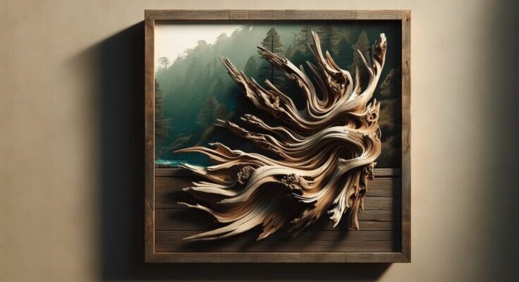 cypress driftwood art