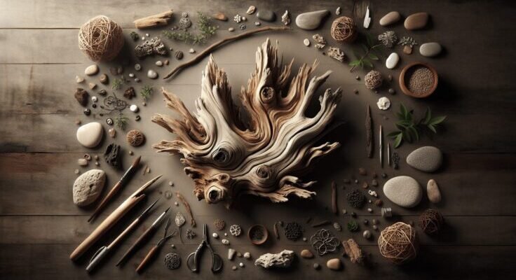 cypress driftwood ideas 1