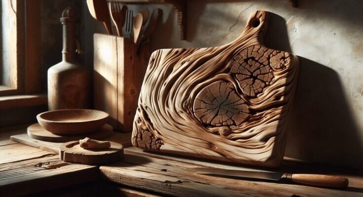 driftwood cutting board 1