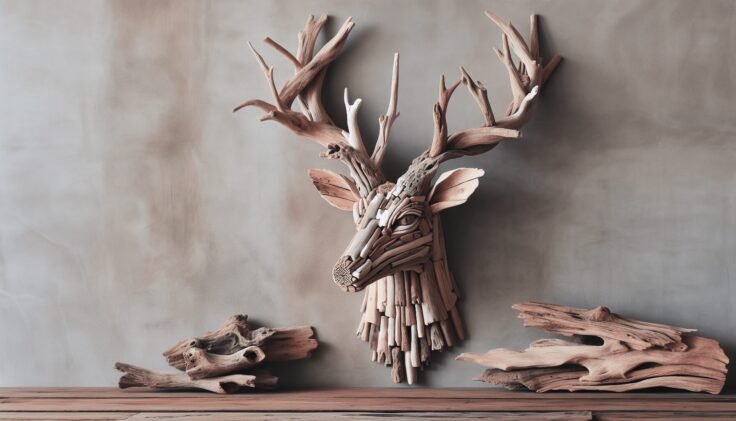 Driftwood Deer Head Driftwood Deer Head