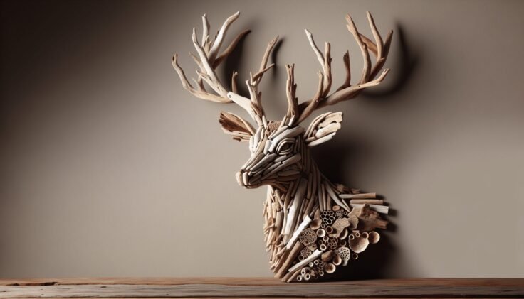 Driftwood Deer Head Driftwood Deer Head