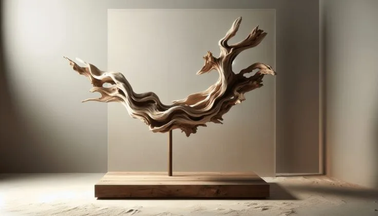 Driftwood Display Stand