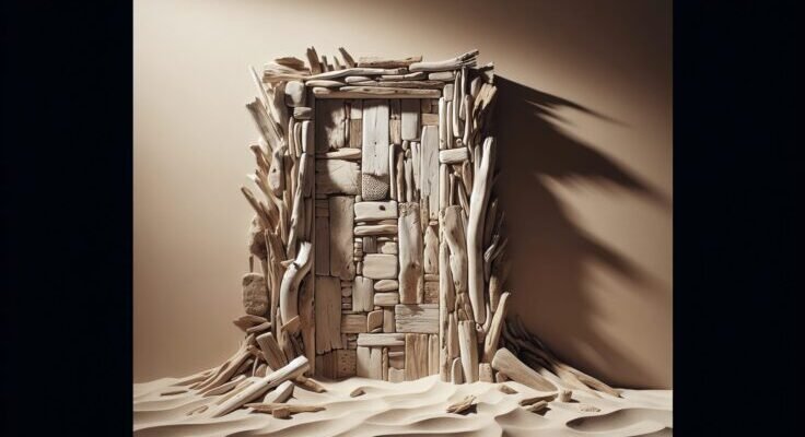 driftwood doorway
