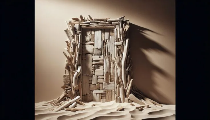 driftwood doorway
