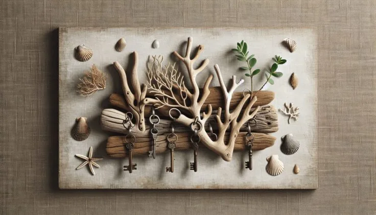driftwood key rack 1