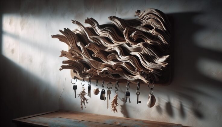 Driftwood Key Rack Driftwood Key Rack