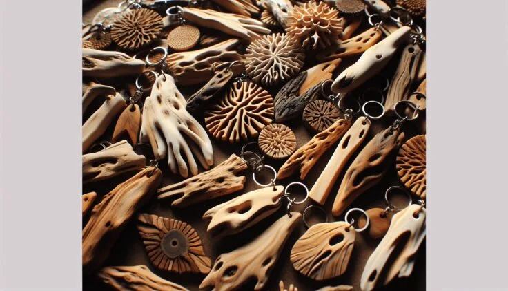 driftwood keychain ideas