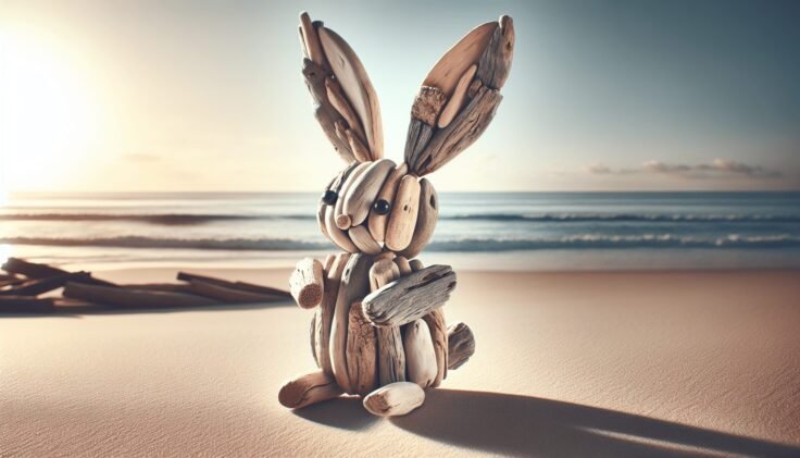Driftwood Easter Bunny Driftwood Easter Bunny