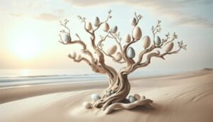 driftwood easter tree