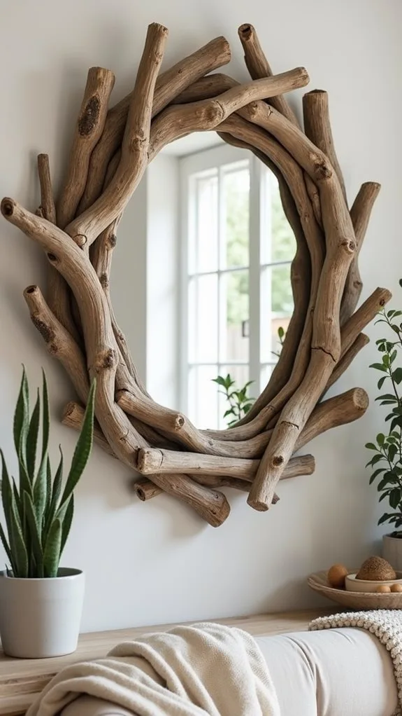 driftwood frame creation project