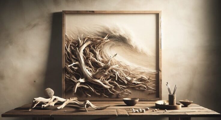 dyi driftwood art