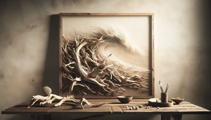 dyi driftwood art