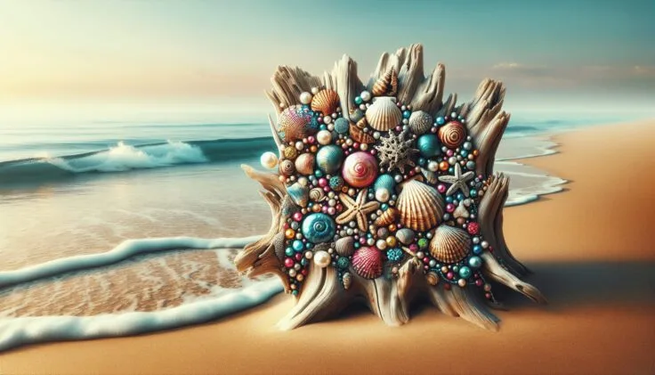 embellished driftwood