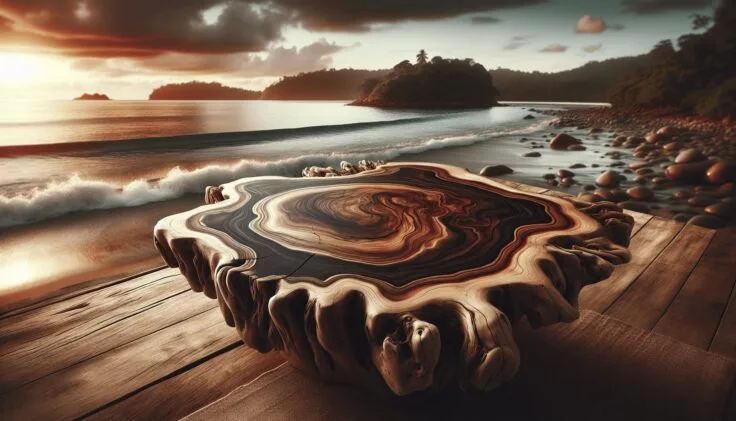live edge driftwood