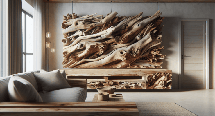 driftwood entertainment center 1