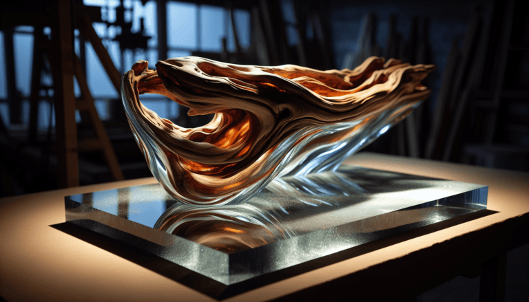 driftwood with epoxy