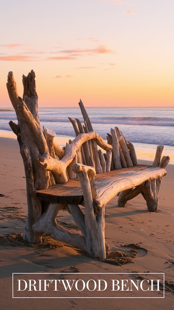 driftwood bench crafting guide