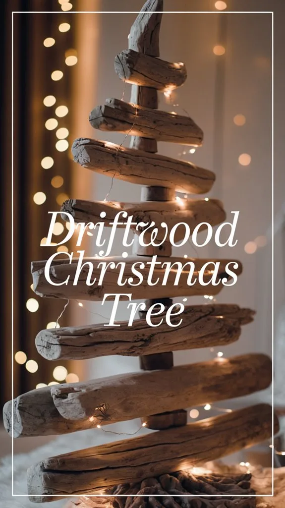 eco friendly driftwood christmas tree