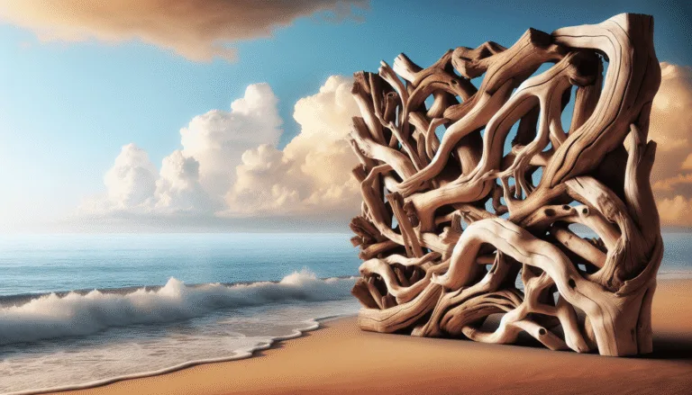 driftwood ladder