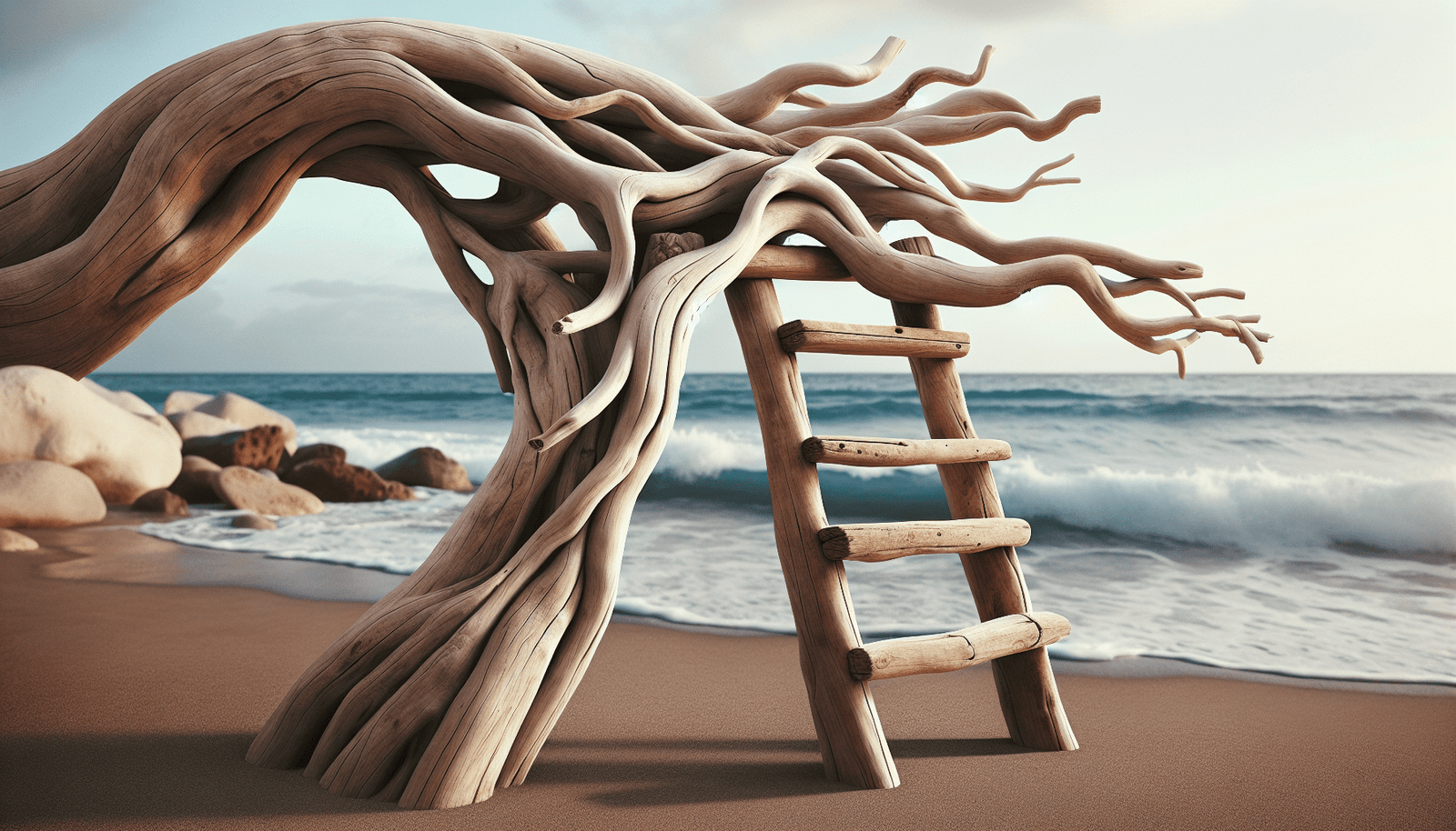 Driftwood Ladder Driftwood Ladder